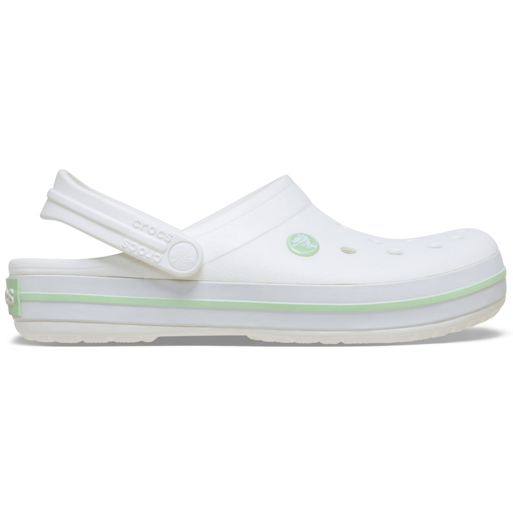 CROCS Crocband White/Serene Green Terlik / Sandalet 11016-1YL
