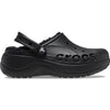 Crocs Baya Platform Lined Clog Black 208708-001