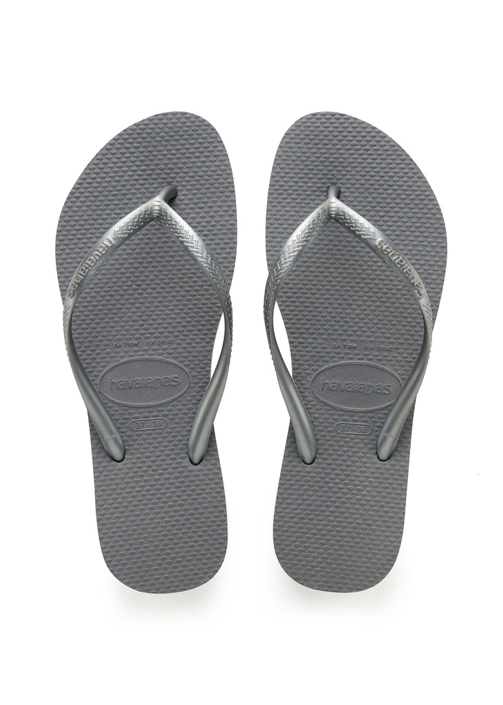 HAVAIANAS Slim FC Steel Gray Kadın Parmak Arası Terlik 4000030-5178