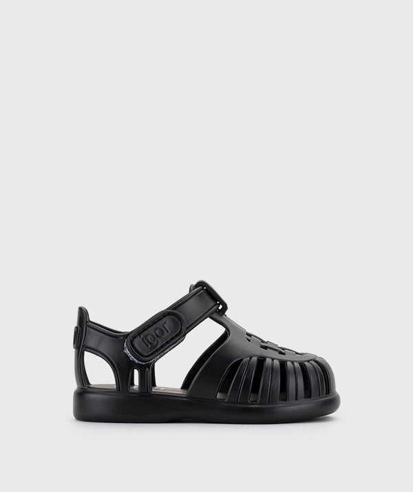 IGOR Tobby Solid Negro Black Çocuk Sandalet S10271-002