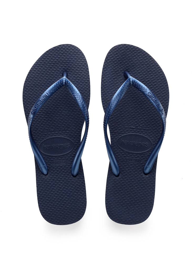 HAVAIANAS Slim Navy Blue Kadın Parmak Arası Terlik 4000030-0555