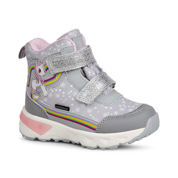 Buckhead Unicornie Işıklı Waterproof Çocuk Bot BUCK3033-Gri
