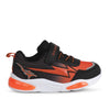 Buckhead Cyrus Işıklı Günlük Çocuk Ayakkabısı BUCK3022Black-Orange