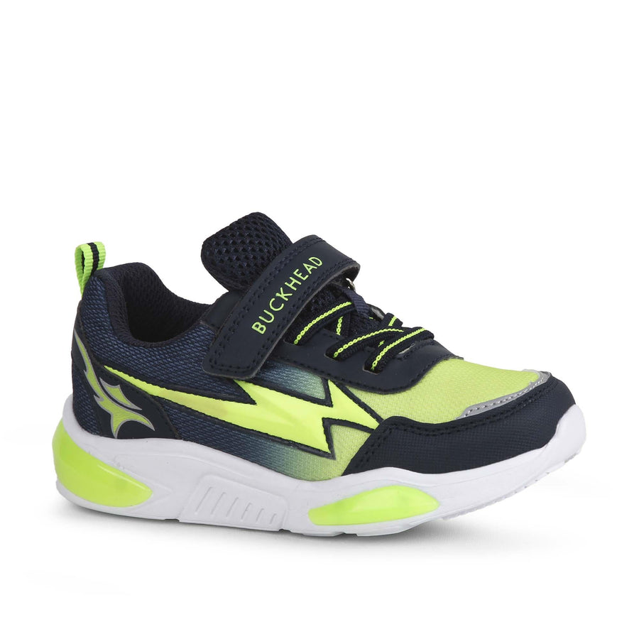 Buckhead Cyrus Işıklı Günlük Çocuk Ayakkabısı BUCK3022Navy-Green