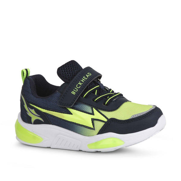 Buckhead Cyrus Işıklı Erkek Çocuk Spor Ayakkabı BUCK3022-Navy-Green