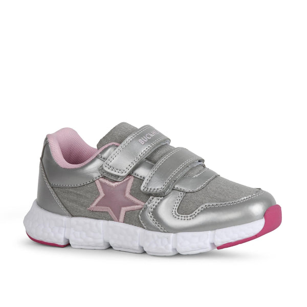 Buckhead Sandy Işıklı Kız Çocuk Spor Ayakkabı BUCK3032-Grey