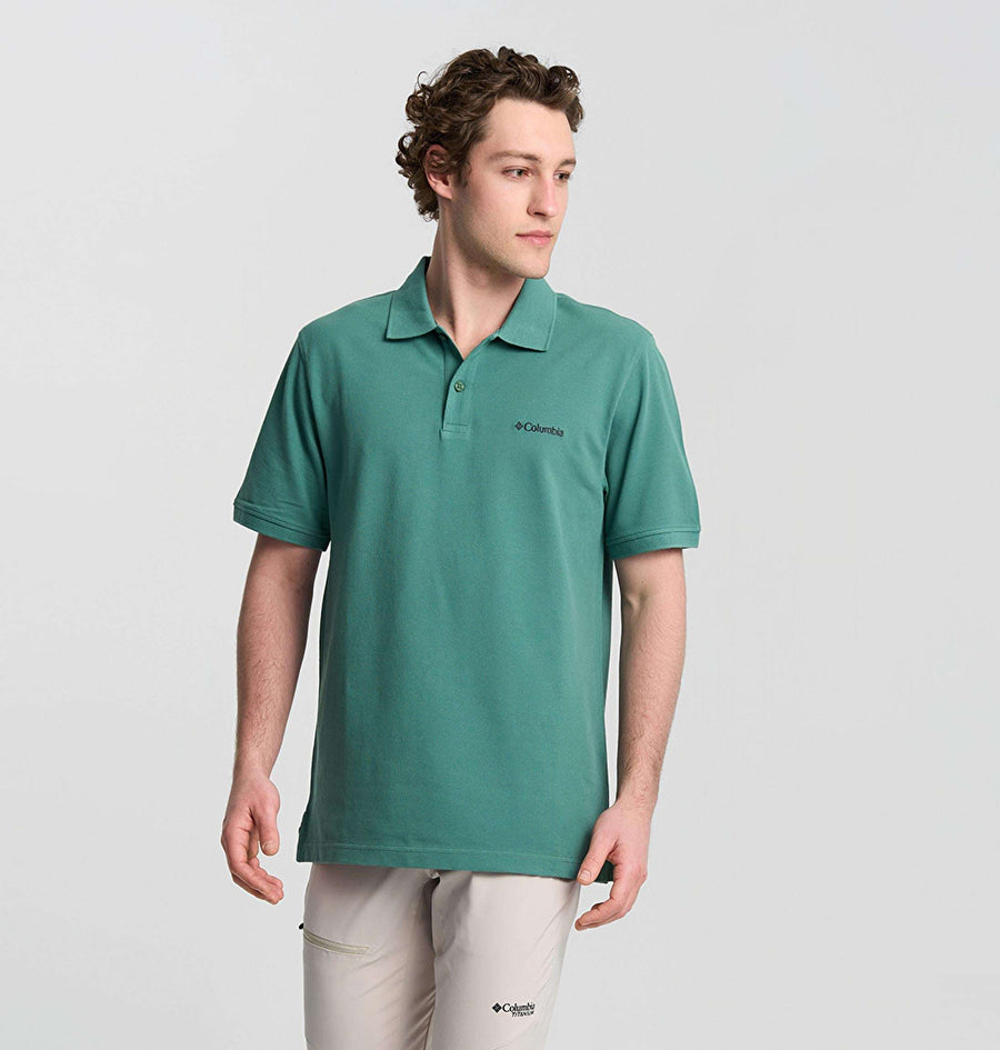 Columbia CSC Cascade Range Solid Polo II Erkek Kısa Kollu Polo Tişört CS0214-369