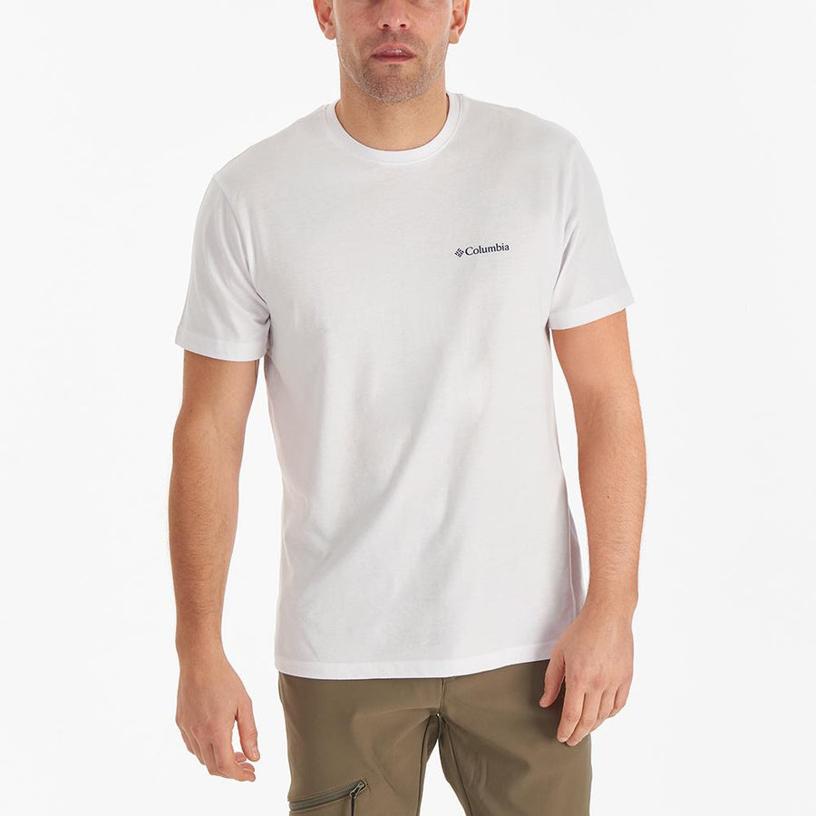 Columbia CSC Basic SM Logo Brushed Erkek Kısa Kollu Tişört CS0282-100