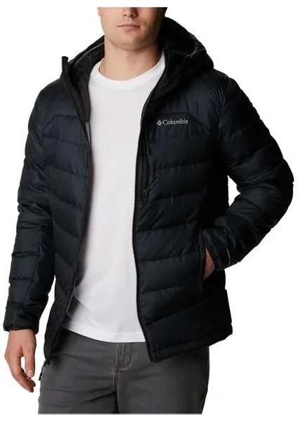 Columbia Porter Heights Hooded Down Erkek Siyah Kapüşonlu Outdoor Mont XO8564-010