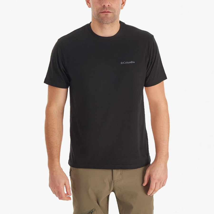 Columbia CSC Basic SM Logo Brushed Erkek Kısa Kollu Tişört CS0282-010