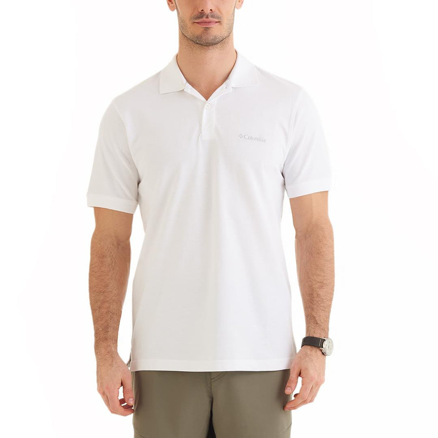 Columbia CSC Cascade Range Solid Polo II Erkek Kısa Kollu Polo Tişört CS0214-100