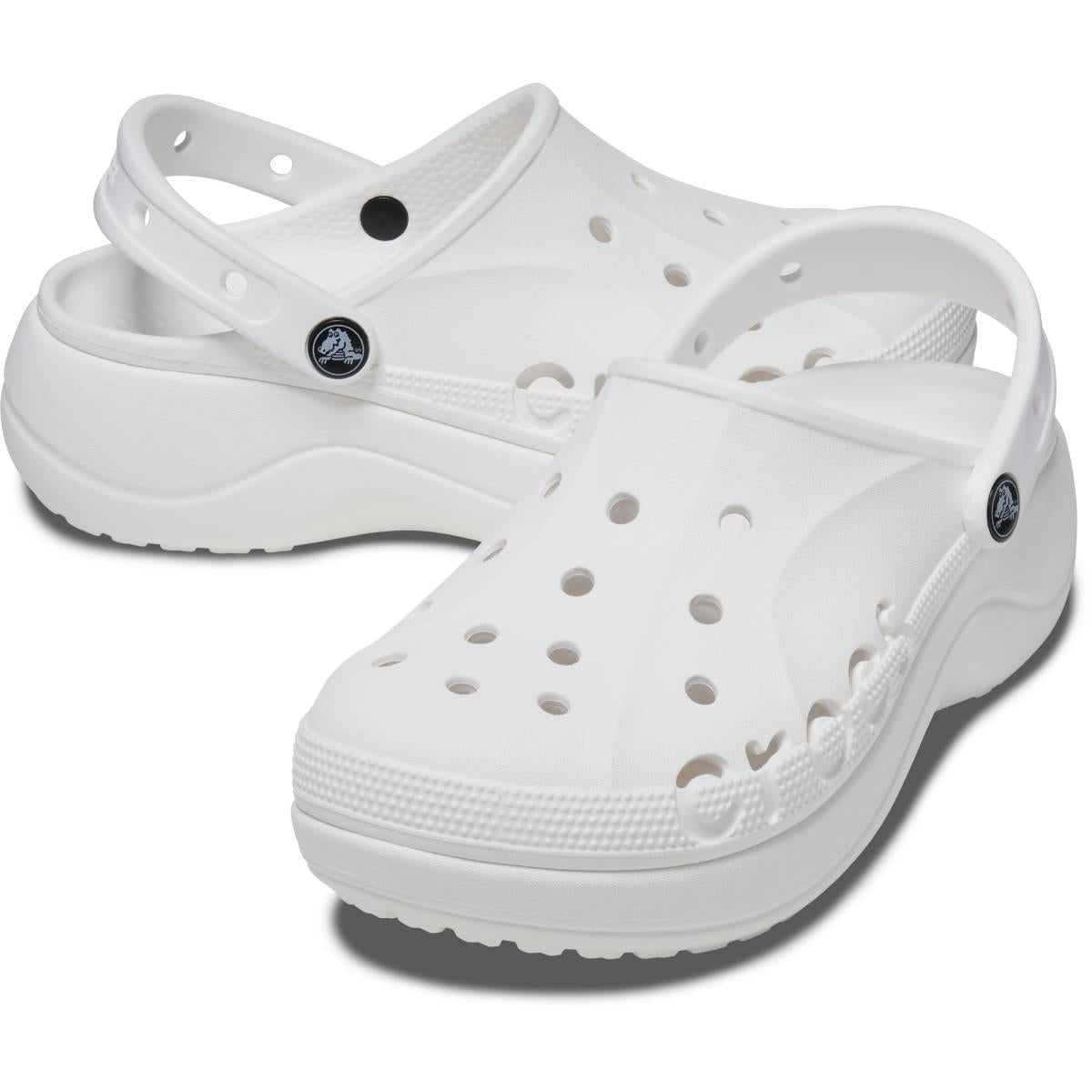Crocs Baya Platform Clog White 208186-100 – Quick Store