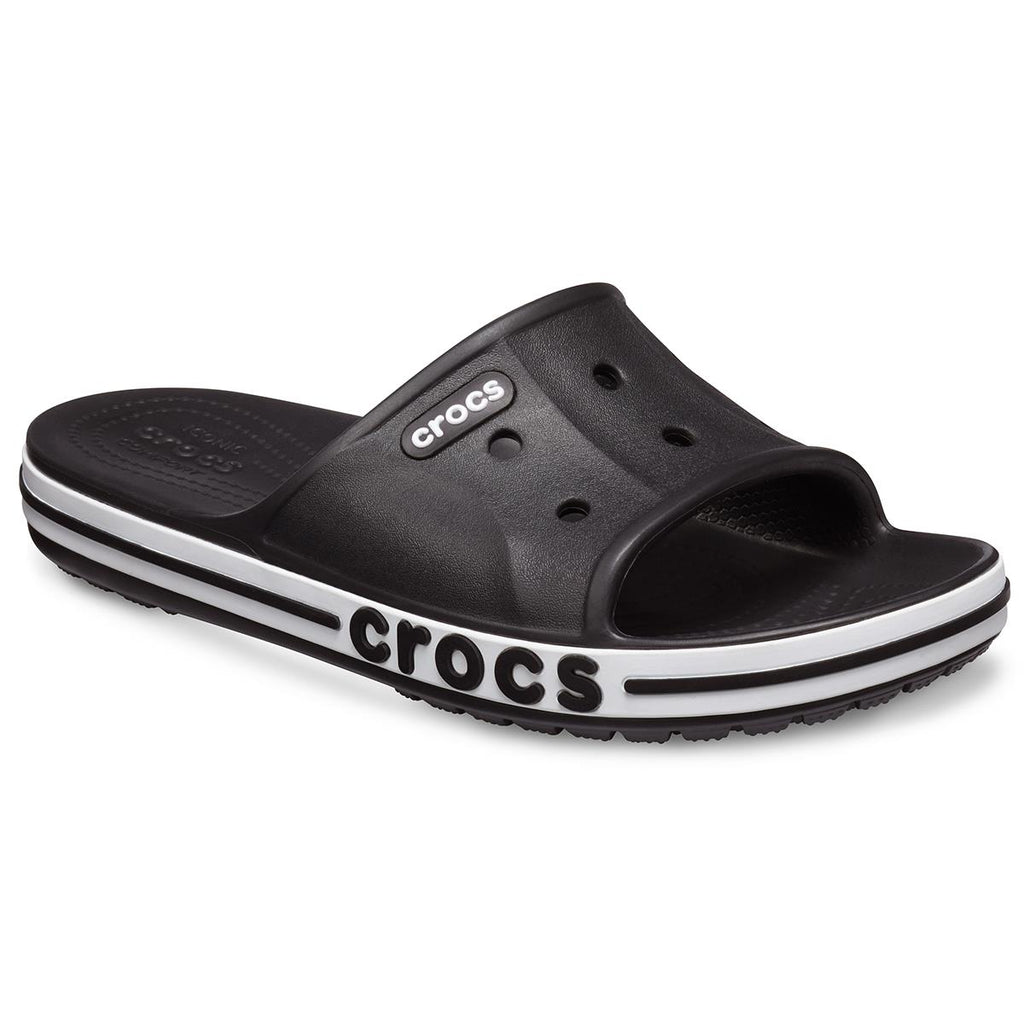 Crocs Bayaband Slide Black White 205392-066