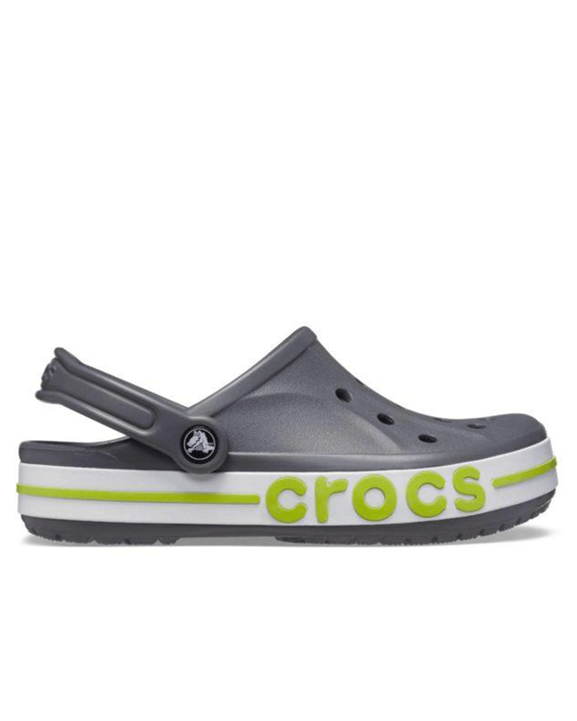 Crocs Bayaband Clog - Slate Grey/Lime Punch 205089-0GX