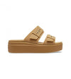 Crocs Brooklyn Buckle Low Wedge Kadın Dolgu Topuk Sandalet 207431-2HI
