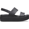 Crocs Brooklyn Low Wedge Kadın Dolgu Topuk Sandalet 206453-060