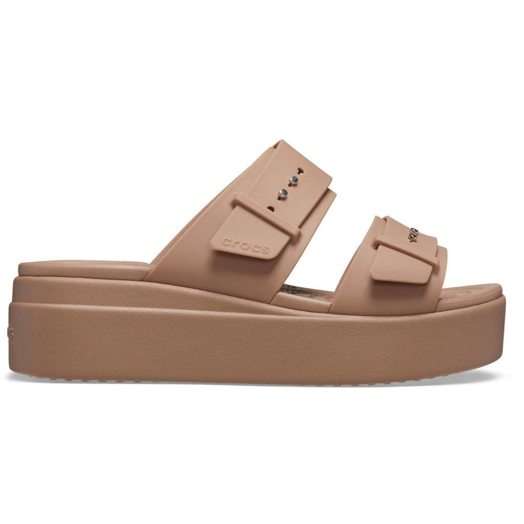 Crocs Brooklyn Strappy Low Wedge Kadın Sandalet Terlik 207431-2Q9