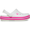 CROCS Crocband Clog K White/Pink Crush Terlik/Sandalet 207006-6WU