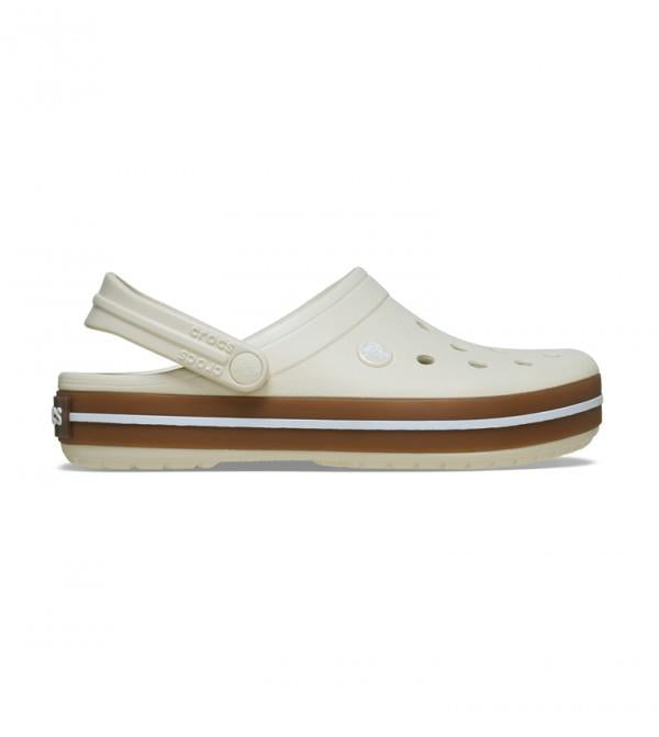 CROCS Crocband Gum Clog Summit White Unisex Terlik / Sandalet 212756-2MD