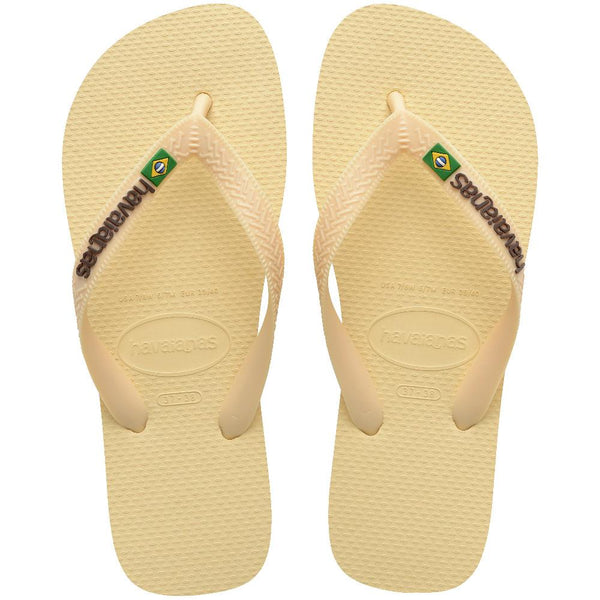 HAVAIANAS Brasil Logo Buttercream Parmak Arası Terlik 4110850-9256