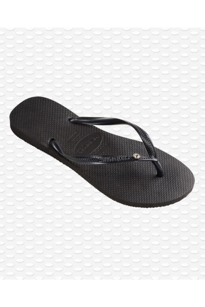 HAVAIANAS Slim Crystal Sw II Black 4145651-0090