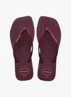 HAVAIANAS Slim Square Logo Pop Up Purple Soil 4148959-5143