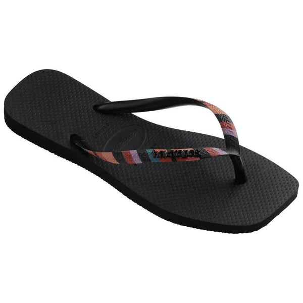 Havaianas Slim Square Patchwork Kadın Parmak Arası Terlik 4148918-0090