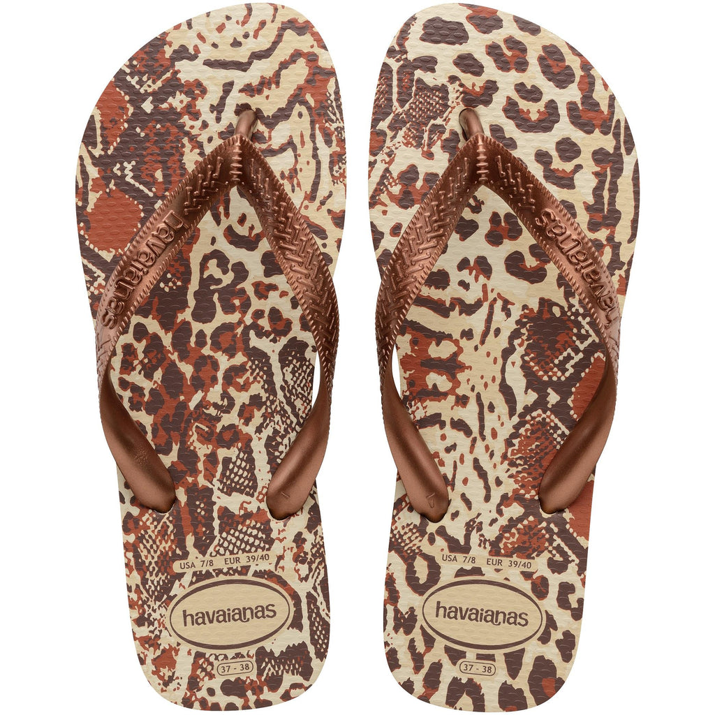 HAVAIANAS Top Animals Sand Grey Metallic Copper 4132920-7440