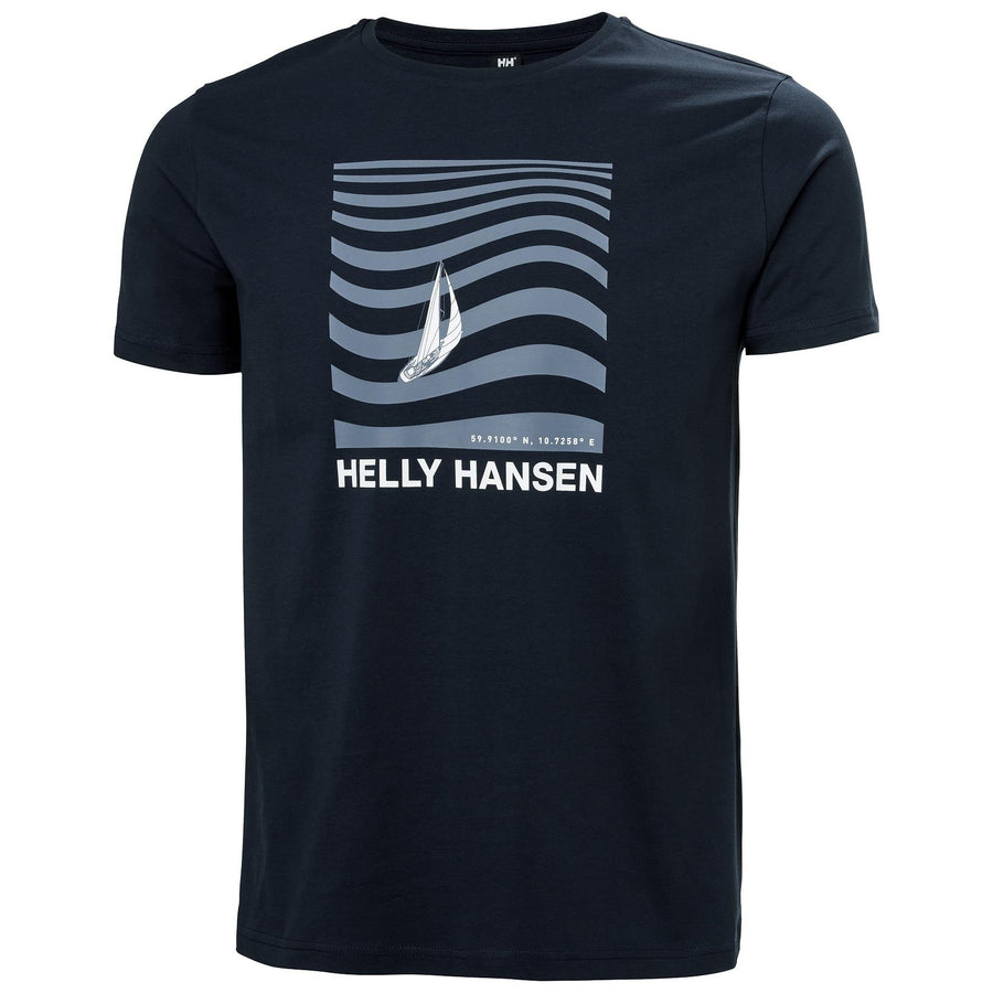 Helly Hansen Shoreline 3.0 Erkek Tişört HHA.54601-Navy
