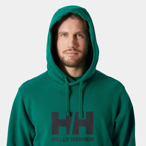 Helly Hansen HH Logo 2.0 Erkek Kapüşonlu Sweatshirt HHA.30394-Emerald