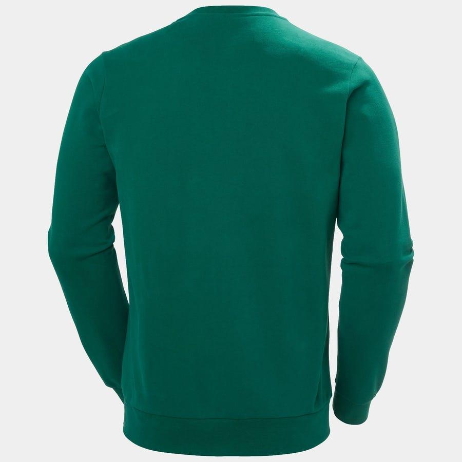 HELLY HANSEN HH LOGO CREW 2.0 SWEATSHIRT HHA.30395-EMERALD