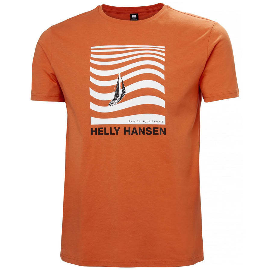 Helly Hansen Shoreline 3.0 Erkek Tişört HHA.54601-Bonfire