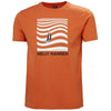 HELLY HANSEN SHORELINE T-SHIRT 3.0 HHA.54601Bonfire