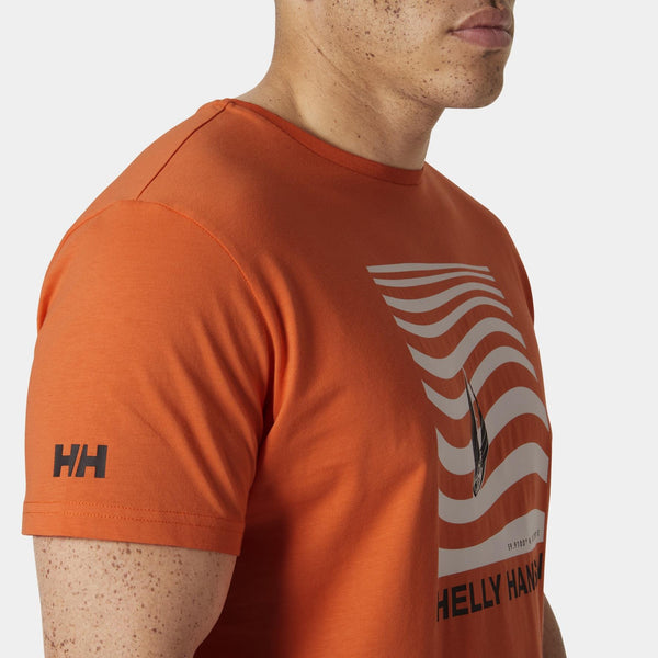 Helly Hansen Shoreline 3.0 Erkek Tişört HHA.54601-Bonfire