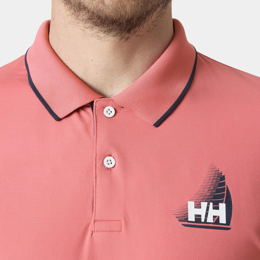Helly Hansen HP Figari Erkek Polo Tişört HHA.34545-Sunset Pink
