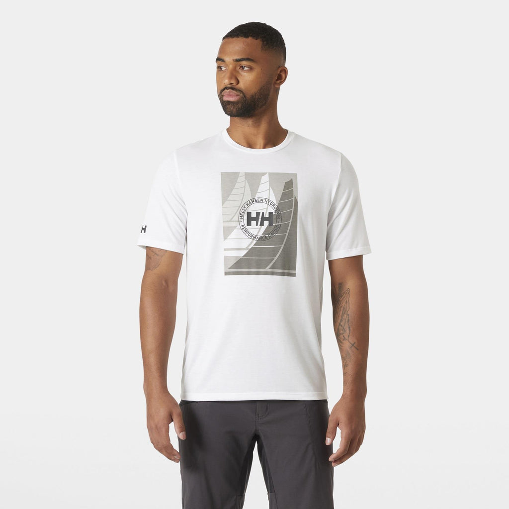 HELLY HANSEN HP RACE GRAPHIC T-SHIRT HHA.34419White