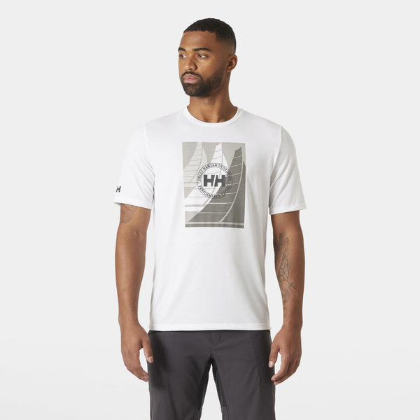 Helly Hansen HP Race Graphic Erkek Tişört HHA.34419-White