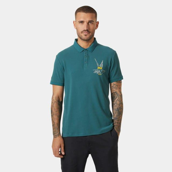 Helly Hansen HP Race Erkek Polo Tişört HHA.34416-DarkCreek