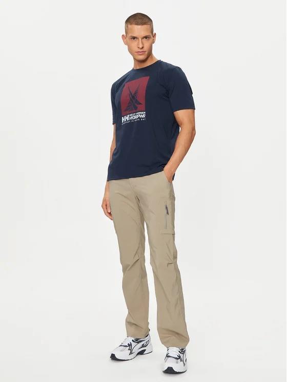 Helly Hansen HP Race Graphic Erkek Tişört HHA.34419-Navy