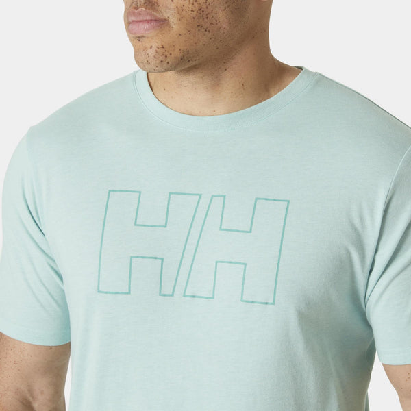 Helly Hansen HH Tech Logo Erkek Tişört HHA.63165-Lagoon
