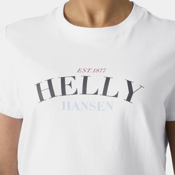 Helly Hansen W Core Graphic 2.0 Kadın Tişört HHA.54592-White
