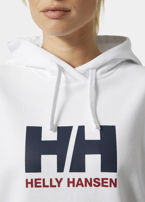 Helly Hansen W HH Logo 2.0 Kadın Kapüşonlu Sweatshirt HHA.34460-White