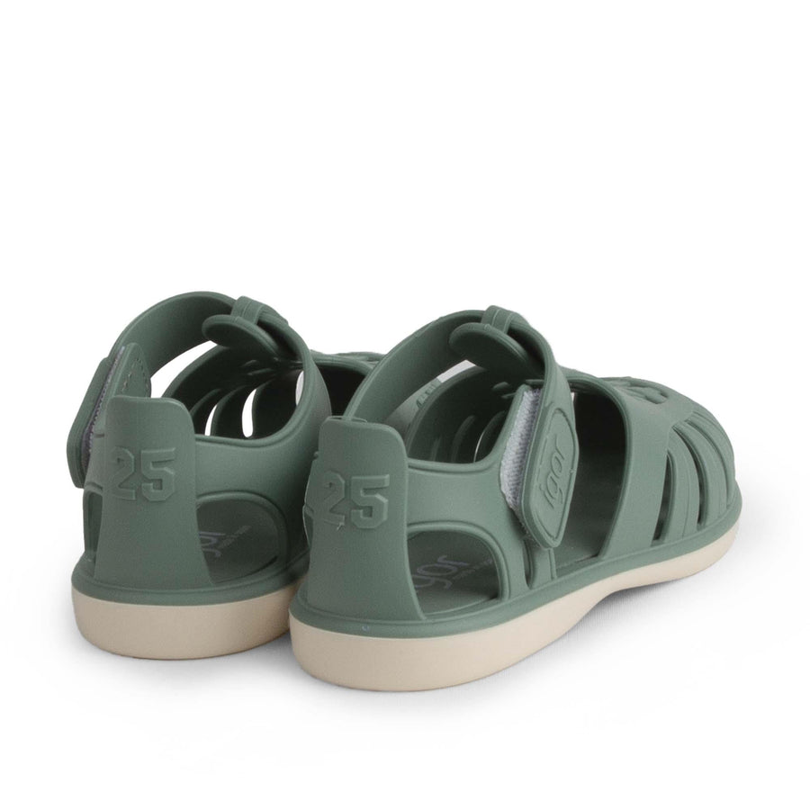 IGOR Tobby Solid Bicolor Nuevo Verde Unisex Çocuk Sandalet BB355-384