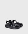 IGOR Vega Platform Kadın Siyah Sandalet S10360-002