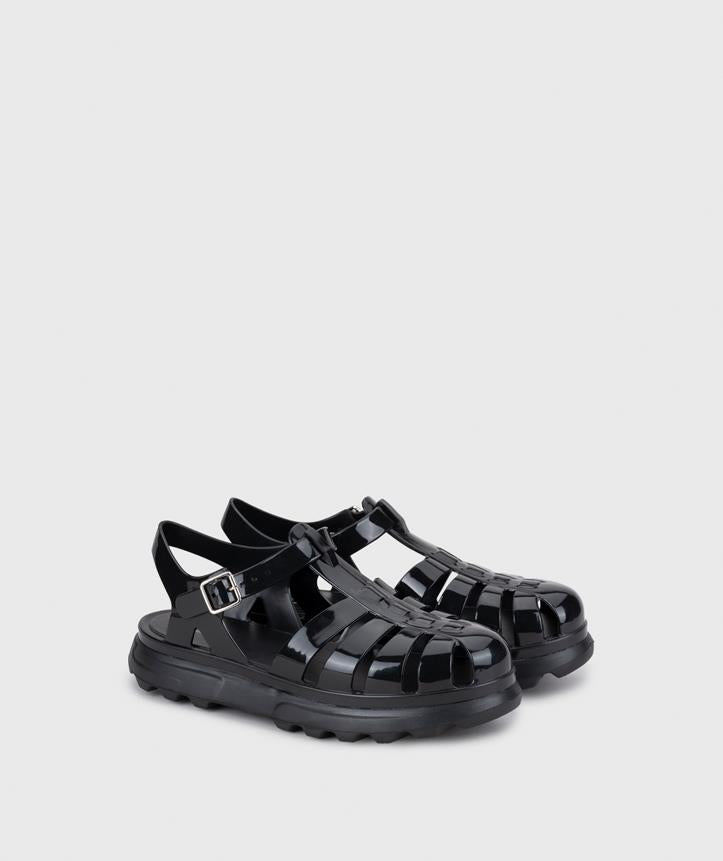 IGOR Vega Platform Kadın Siyah Sandalet S10360-002