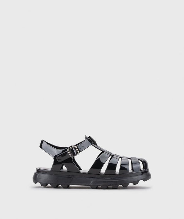 IGOR Vega Platform Kadın Siyah Sandalet S10360-002