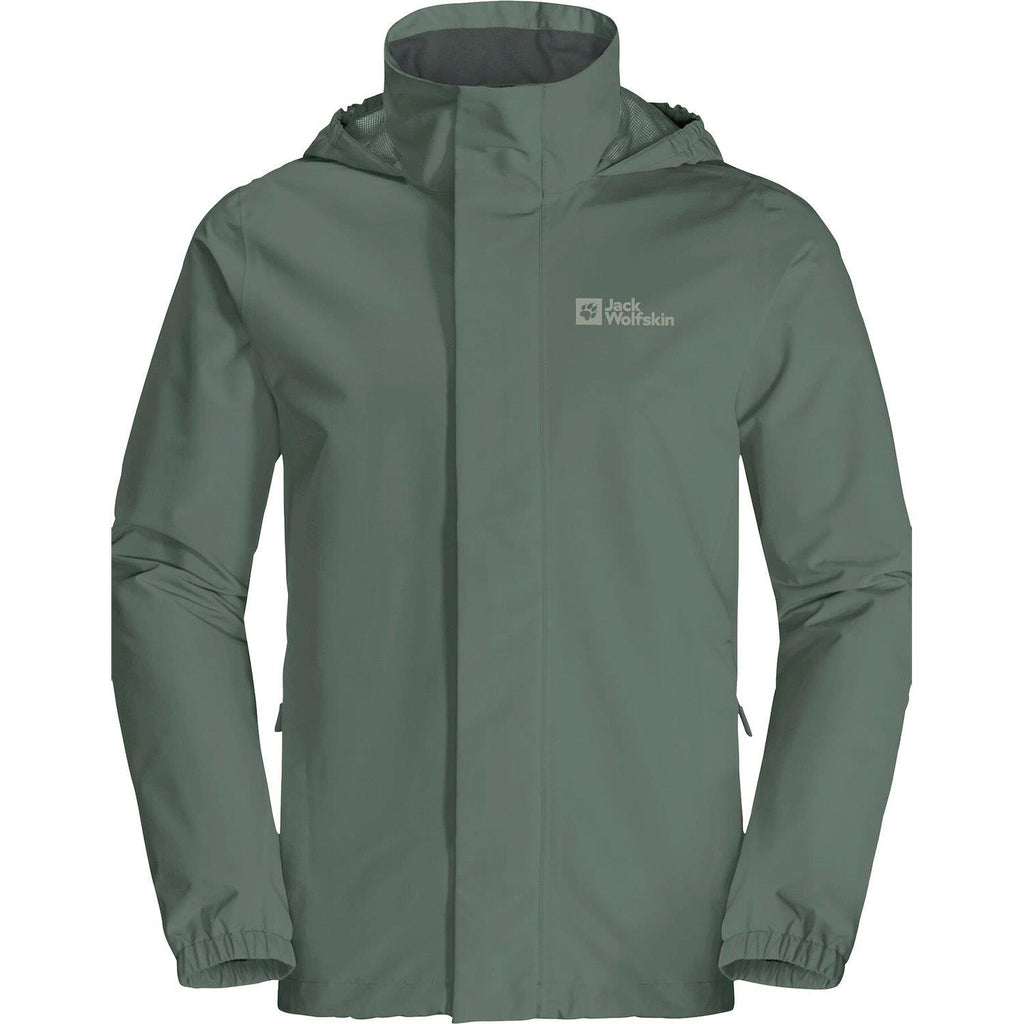 JACK WOLFSKIN STORMY POINT 2L JKT M HEDGE GREEN 1111142-4311