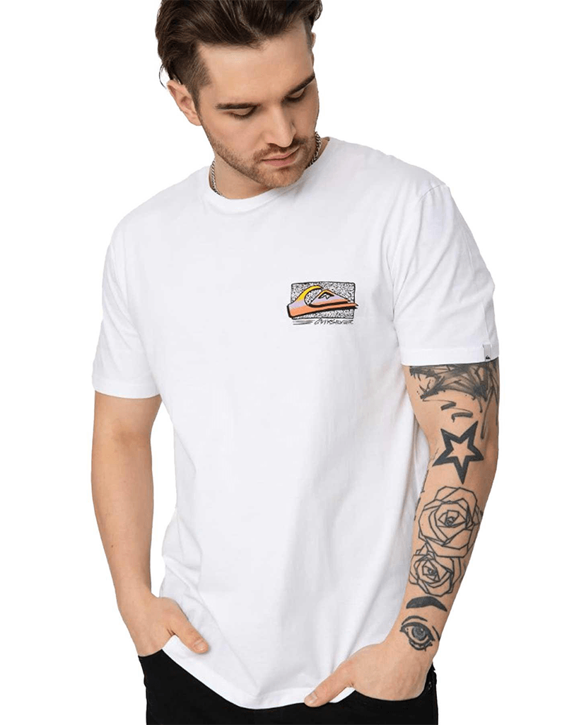 Quiksilver Retrofade Erkek Tişört EQYZT07231W