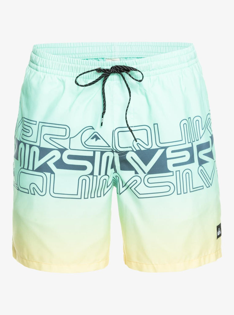 Quiksilver Wordblock 17 M Jamv Beach Glass Volley Erkek Şort EQYJV0400R