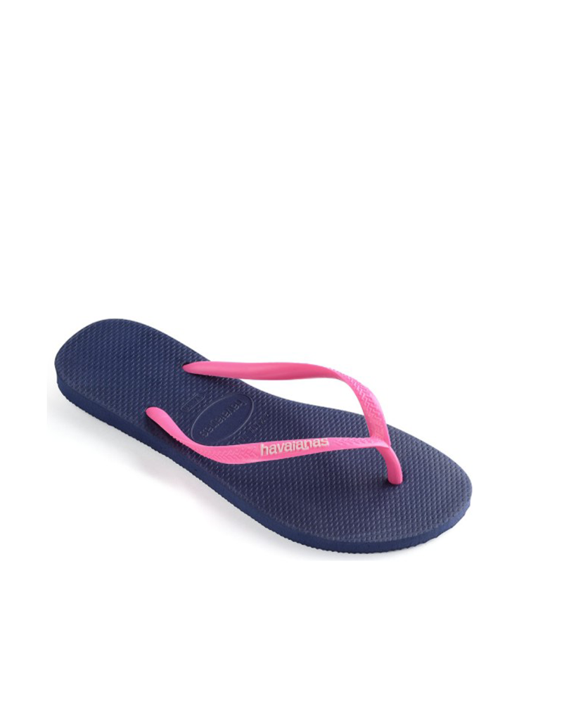 HAVAIANAS Slim Logo Marine/Wonder Kadın Parmak Arası Terlik